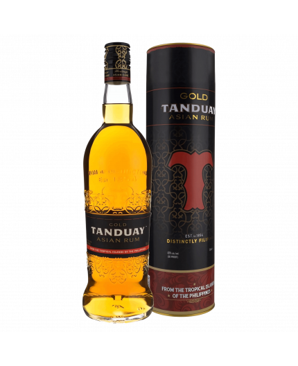 Ром пряный Тандуай Голд гифт бокс | Tanduay Gold Rum gift box